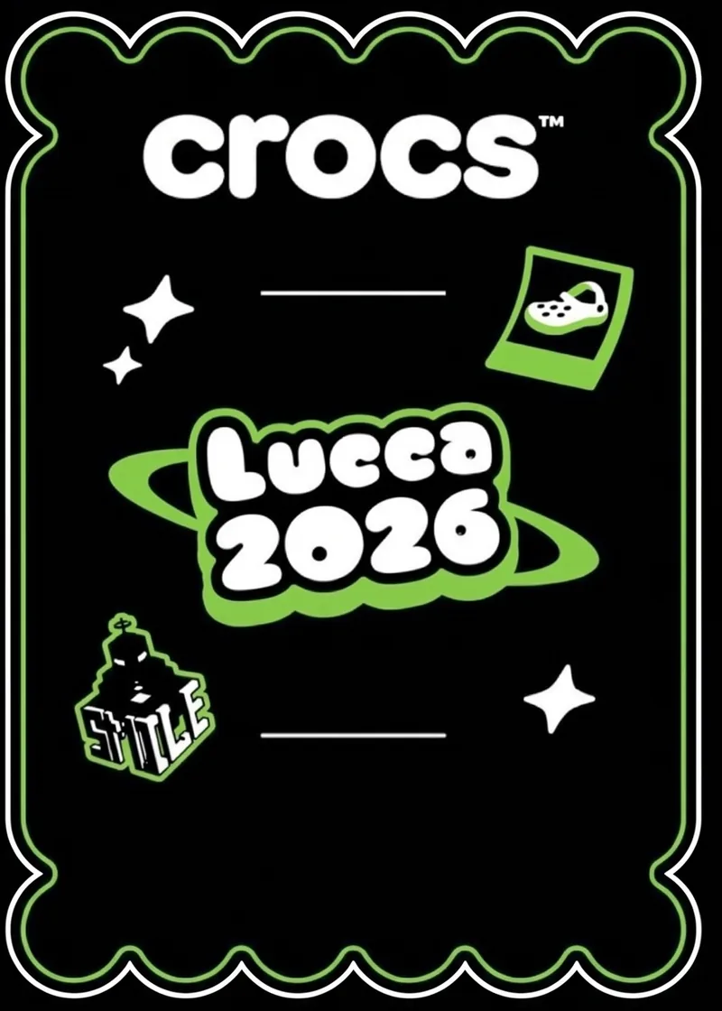 Card da collezione Crocs Lucca 2026